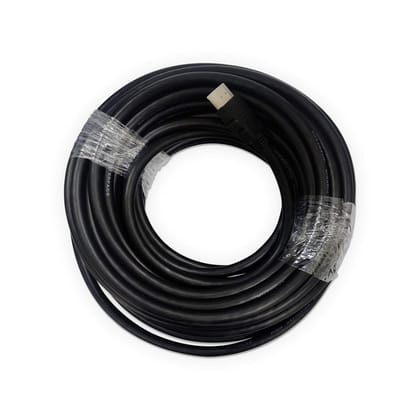 HI-FOCUS 4K High Speed HDMI Cable for Television/Monitors, CCTV Recorders, Projectors,Black (10m)