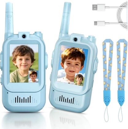 Kids Pretend Play Video Toy Set (2 Pack) | Rechargeable Interactive Role Play Toy with Fun Screen & Voice Effects | Indoor & Outdoor Play Toy for Children Ages 312 Kids Pretend Play Video Toy Set (2 Pack) | Rechargeable Interactive Role Play Toy with Fun Screen & Voice Effects | Indoor & Outdoor Play Toy for Children Ages 312
