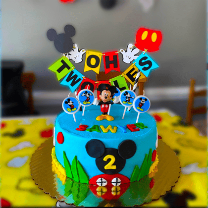 Mickey Mouse Candles - 5PC