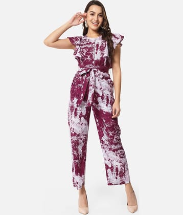 ALL WAYS YOU - Multicolor Polyester Regular Fit Women's Jumpsuit ( Pack of 1 )