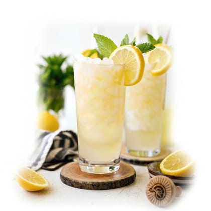 Refreshing Lemon Mint Cooler - 100 gm - One serving