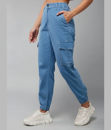 Dolce Crudo - Blue Denim Regular Fit Women's Jeans ( Pack of 1 )