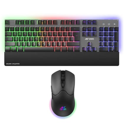 Ant Esports KM550PRO Wireless Keyboard & Mouse Combo Black Ant Esports KM550PRO Wireless Keyboard & Mouse Combo Black
