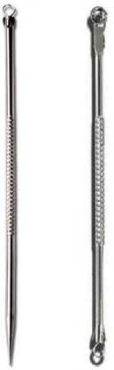 Elecsera Stainless Steel Blackhead Remover Needle Round & Pointed Tip