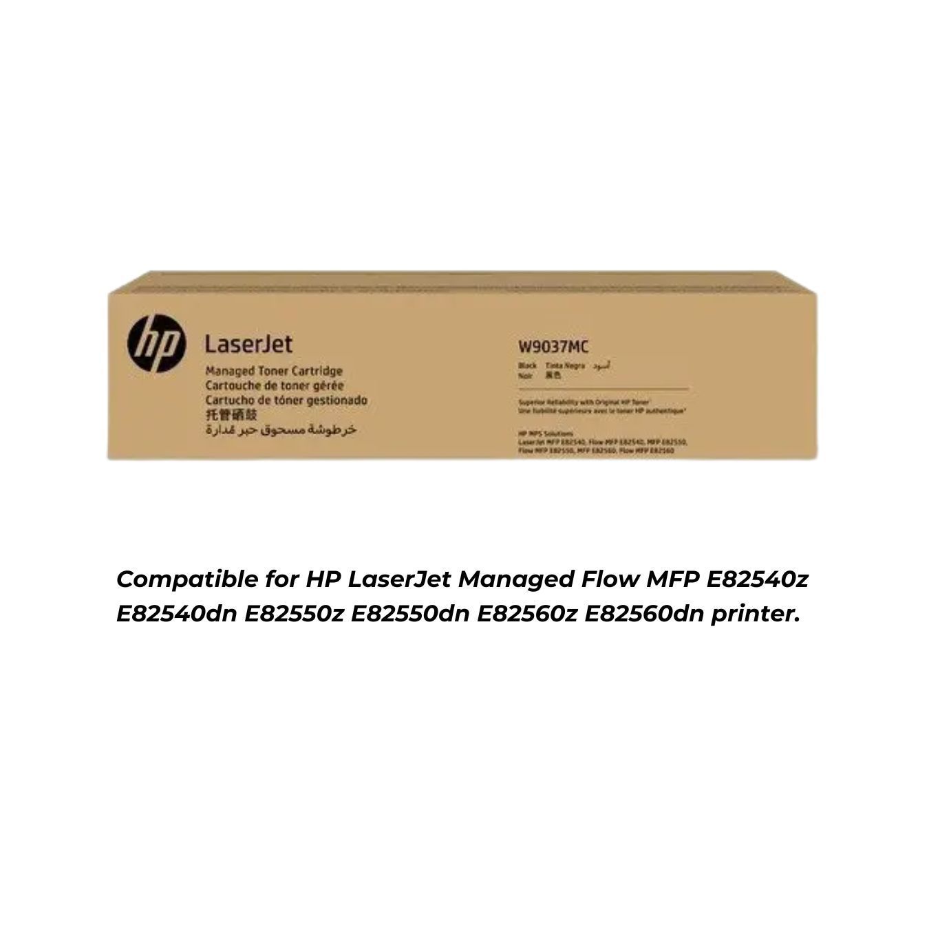HP W9037MC Black Original LaserJet Toner Cartridge