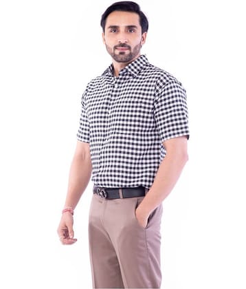 DESHBANDHU DBK - Black Cotton Regular Fit Men's Casual Shirt ( Pack of 1 )