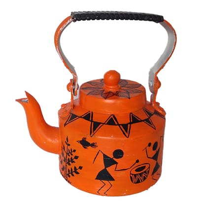 Warli Painting on Kettle DIY Kit by Penkraft