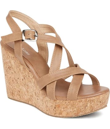 MARC LOIRE - Tan Women's Wedges Heels