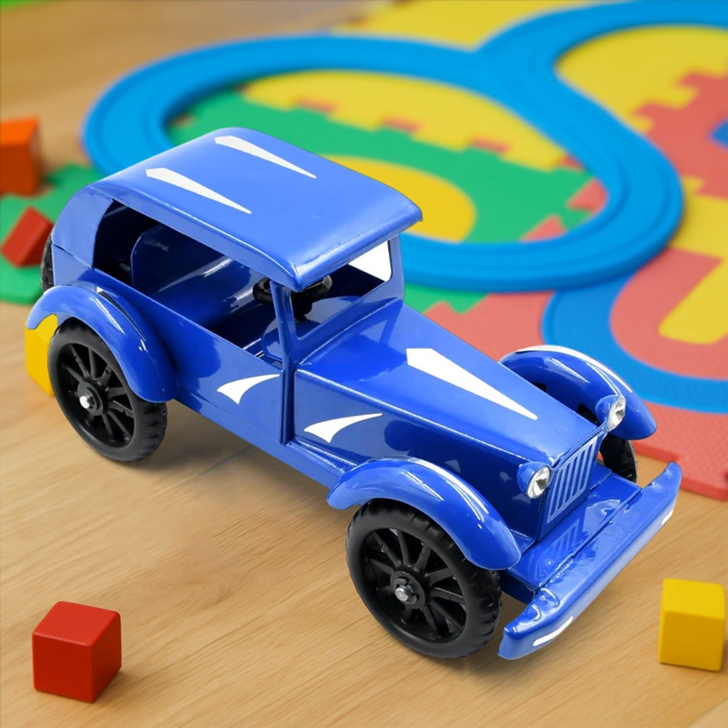 Vintage Metal Car 10 Inch Big Unbreakable Full Metal Body Car, Vintage Car Toy Model Alloy Model Retro Car Model Toy Vehicle Classic Car Metal Vintage car