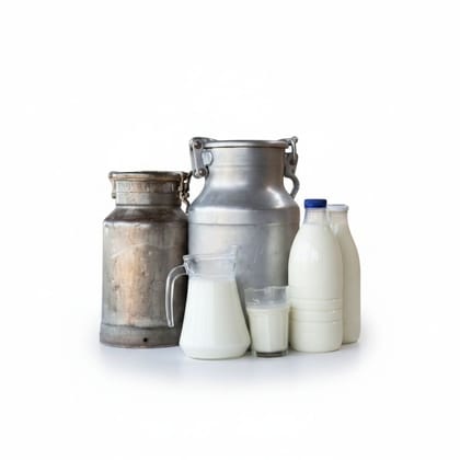 Fresh Dairy Milk - 500 gm - One bottle of fresh milk