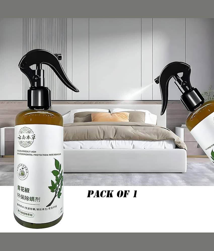 Anti-Mitee Spray for Bedding and Clothes | Plant-Derived Mite Remover Spray | Natural Mite Eliminator for Home & Garden