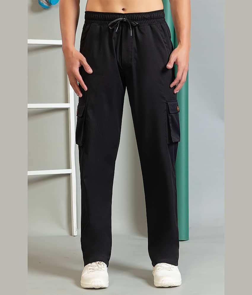 ACTIWEAR Regular Men's Cargos - Black ( Pack of 1 )