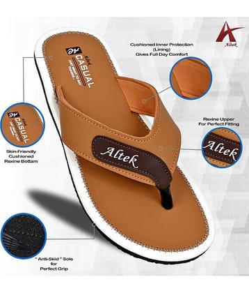 Altek Navy Men's Thong Flip Flop