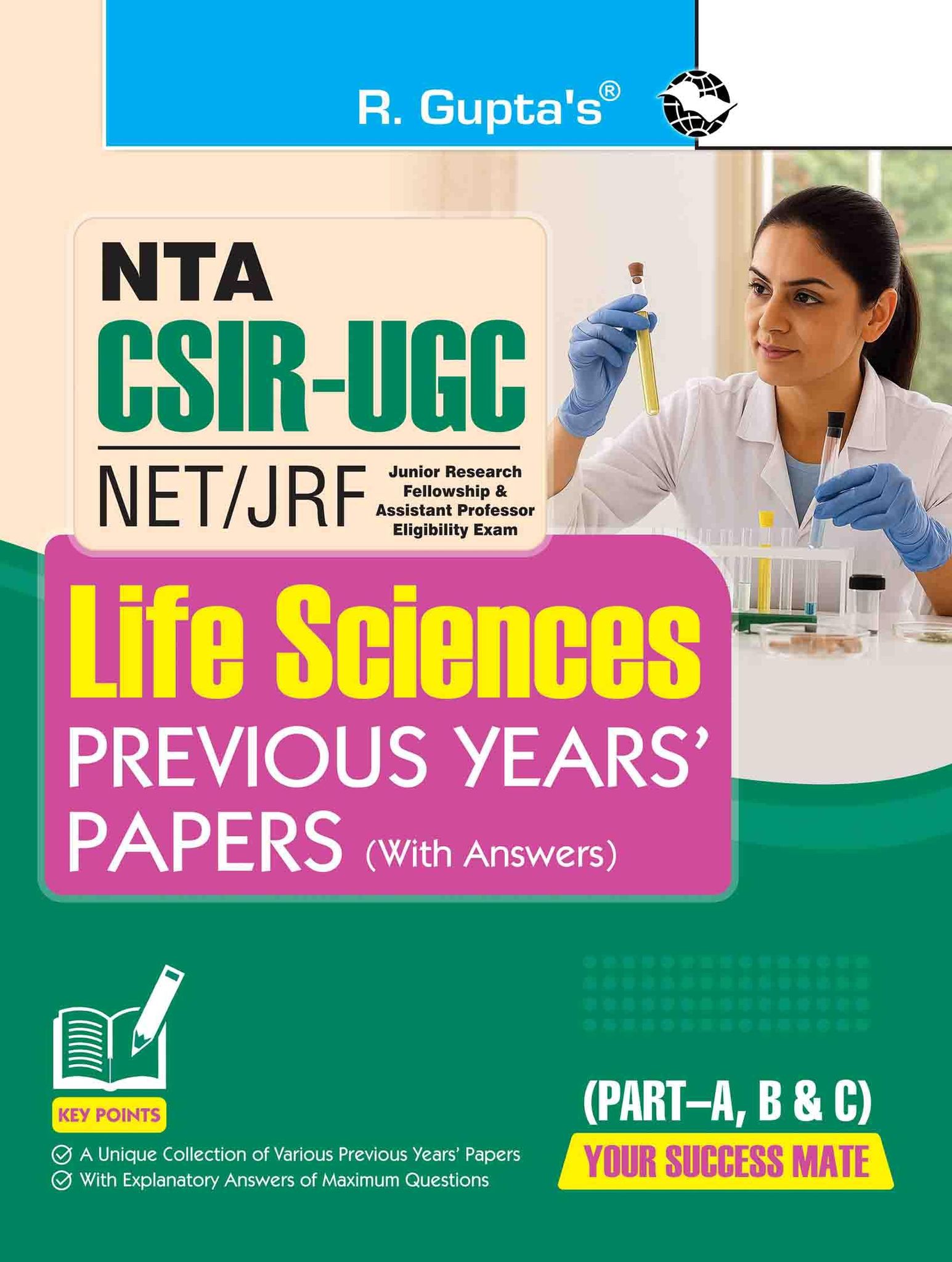 Joint CSIR-UGC NET: Life Sciences - Previous Years' Papers (Solved) [Paperback] [Jun 13, 2024] RPH Editorial Board
