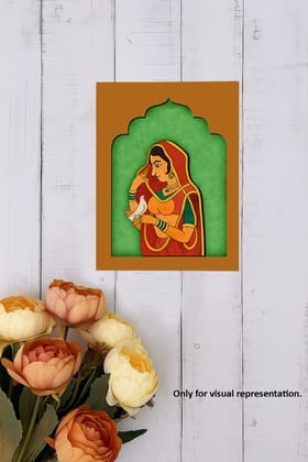 Dbeautify's Traditional Rajasthani Lady with Dove