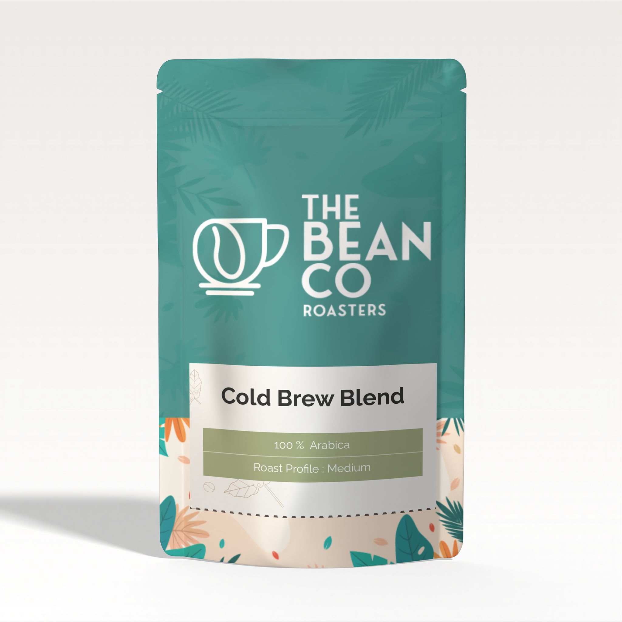THE BEAN CO Cold Brew Blend | Medium Roast | Roasted Coffee Beans | 100% Arabica (Whole Bean, 1 Kg)