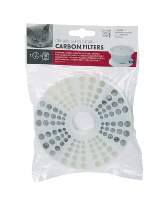 M Pets Fountain Filter for Dogs (White) M Pets Fountain Filter for Dogs (White) - 2pcs