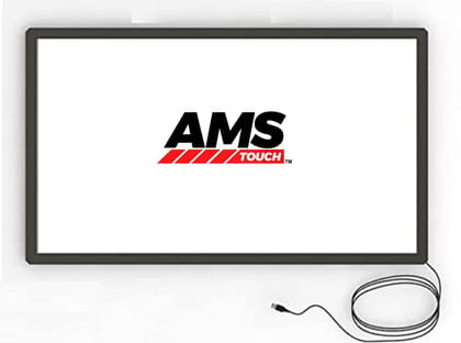 21.5" AMS Infrared Touchscreen Overlay with Tempered Glass, 10 Finger Multi-Touch Points with Gesture Support, USB-HID Plug & Play 21.5" AMS Infrared Touchscreen Overlay with Tempered Glass, 10 Finger Multi-Touch Points with Gesture Support, USB-HID Plug & Play