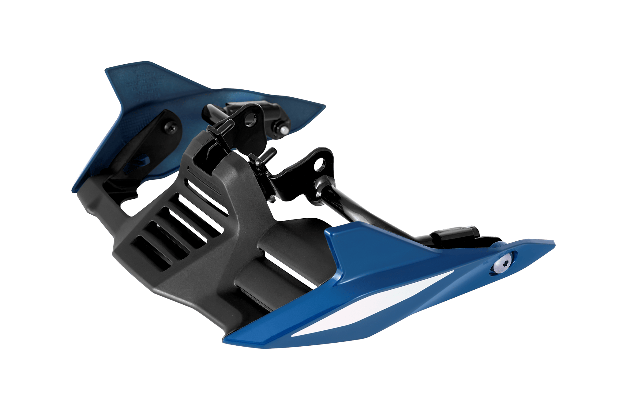 Hero Genuine Belly Pan Kit Nexus Blue for Hero Motorcycles | Enhanced Undercarriage Protection | Sporty Styling | OEM Fit | Durable Finish | Improved Road Presence