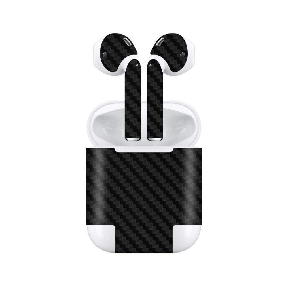 Airpods Black Carbon Skin (only cover/केवल कवर) Airpods Black Carbon Skin