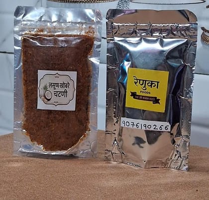 Coconut Garlic Chutney