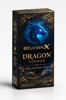 BelvianX Con-dom Dragons For Men 6-inch for regular use | Ultra Soft | Long Lasted | Extra Pleasure | Extra size | Real Brown Big Size BelvianX Con-dom Dragons For Men 6-inch for regular use | Ultra Soft | Long Lasted | Extra Pleasure | Extra size | Real Brown Big Size