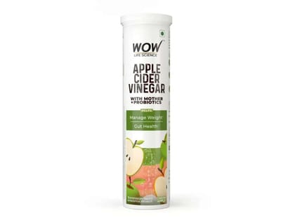 WOW Apple Cider Vinegar Probiotics Effervescent WOW Apple Cider Vinegar Probiotics Effervescent
