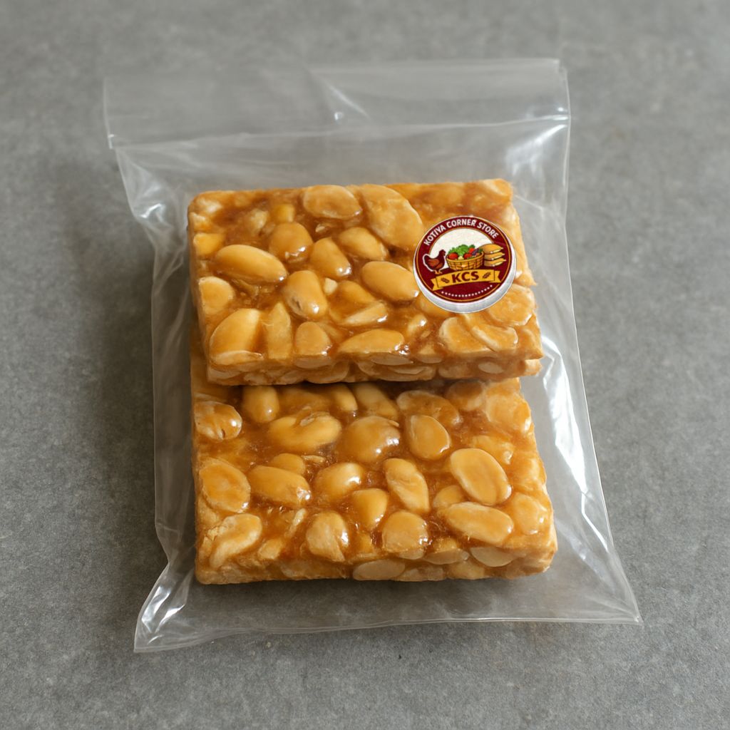 Kotiya Corner Store's peanut chikki