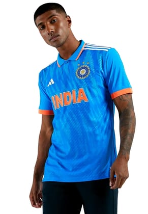 Official Adidas India Cricket ODI Jersey for Men: Breathable Performance Gear with Iconic Tiger Stripes (Colour - BLUE, Size - XXL) by Total Sporting And Fitness Solutions Pvt Ltd Official Adidas India Cricket ODI Jersey for Men: Breathable Performance Gear with Iconic Tiger Stripes (Colour - BLUE, Size - XXL) by Total Sporting And Fitness Solutions Pvt Ltd