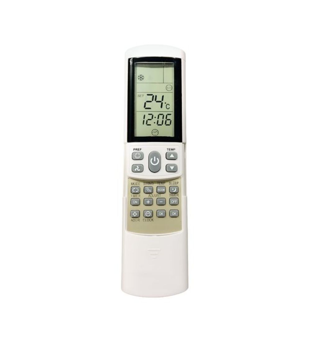 AC Remote No.198 No Backlight Bluestar AC Remote Control (White)