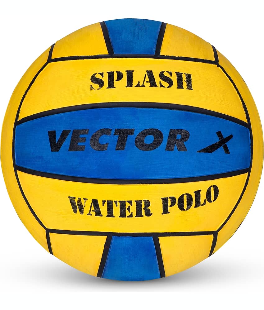 Vector X Water Polo ball 18 panel Size-5 Yellow-Blue
