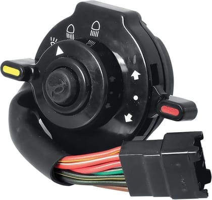 UNO Minda SW-0598-M01 Combination Switch with Indicator, Light, Horn Module & Wire Coupler for ITL Sonalika Tractor