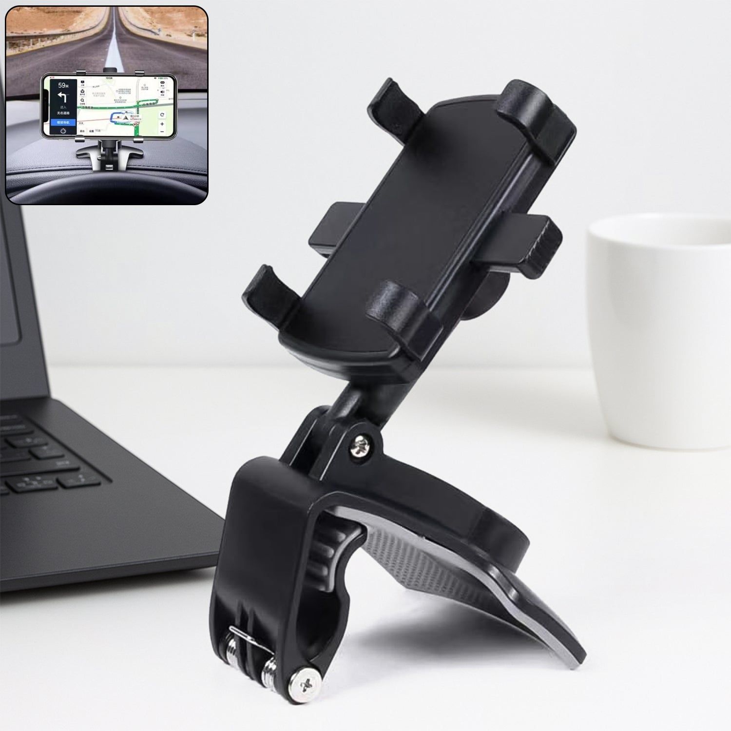 Universal Car Dashboard & Desk Mobile Phone Holder
