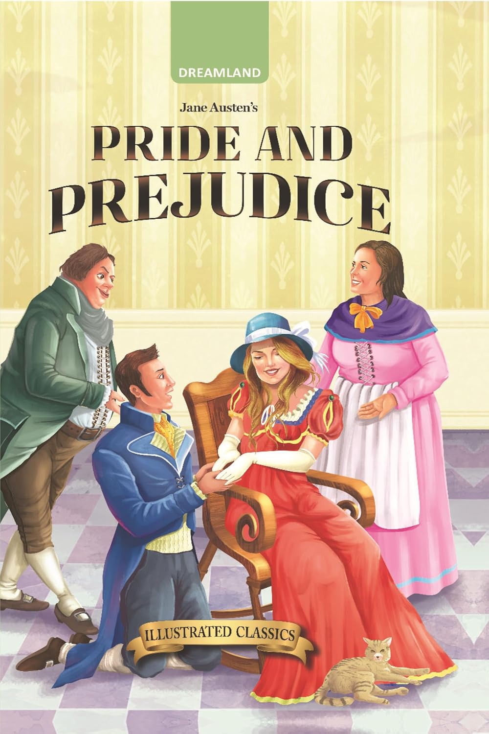 Pride and Prejudice - Illustrated Abridged Classics for Children with Practice Questions