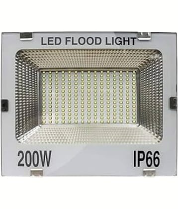 KCS LITE Cool Day Light 200W Watts Flood Light ( Pack of 1 )