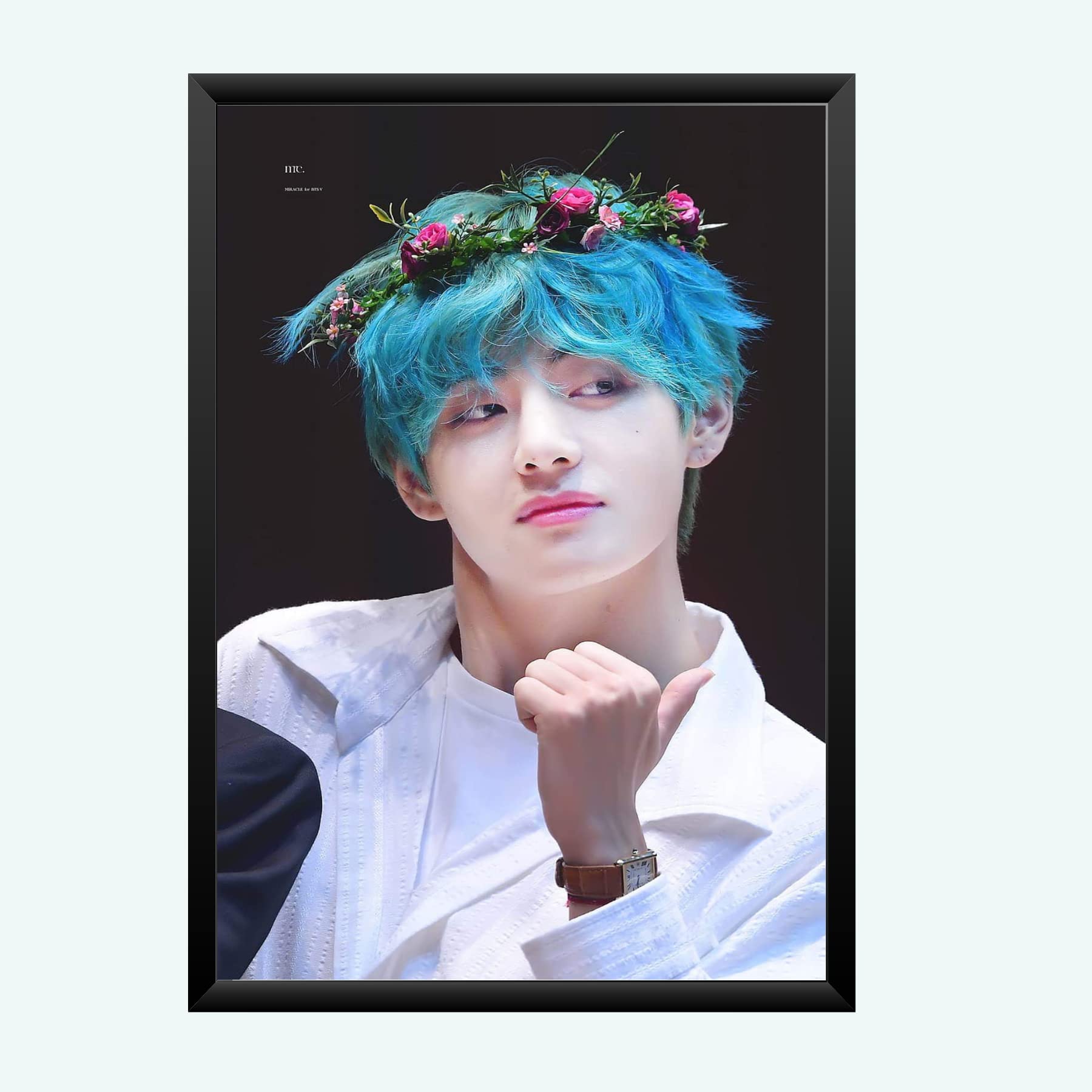 Nokkes Bts Army Bangtan Boy V suga J-Hope Jungkook Jin Jimin Rm 8X12 Inch Size Photo Frame Photo Home Office_bts1_22