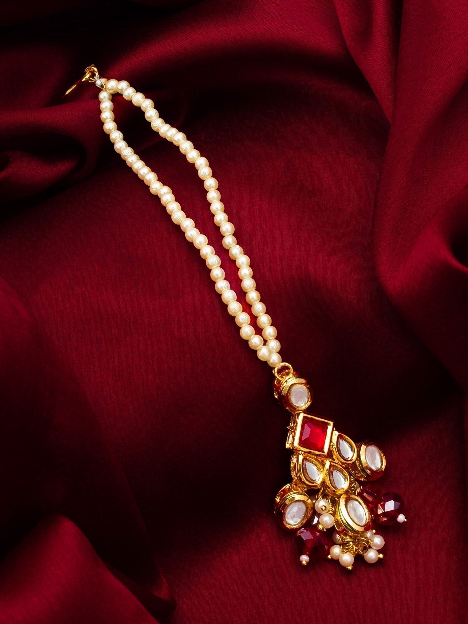 Morison "Meenakari Peacock Mangtikka A Vibrant Tribute to Tradition "