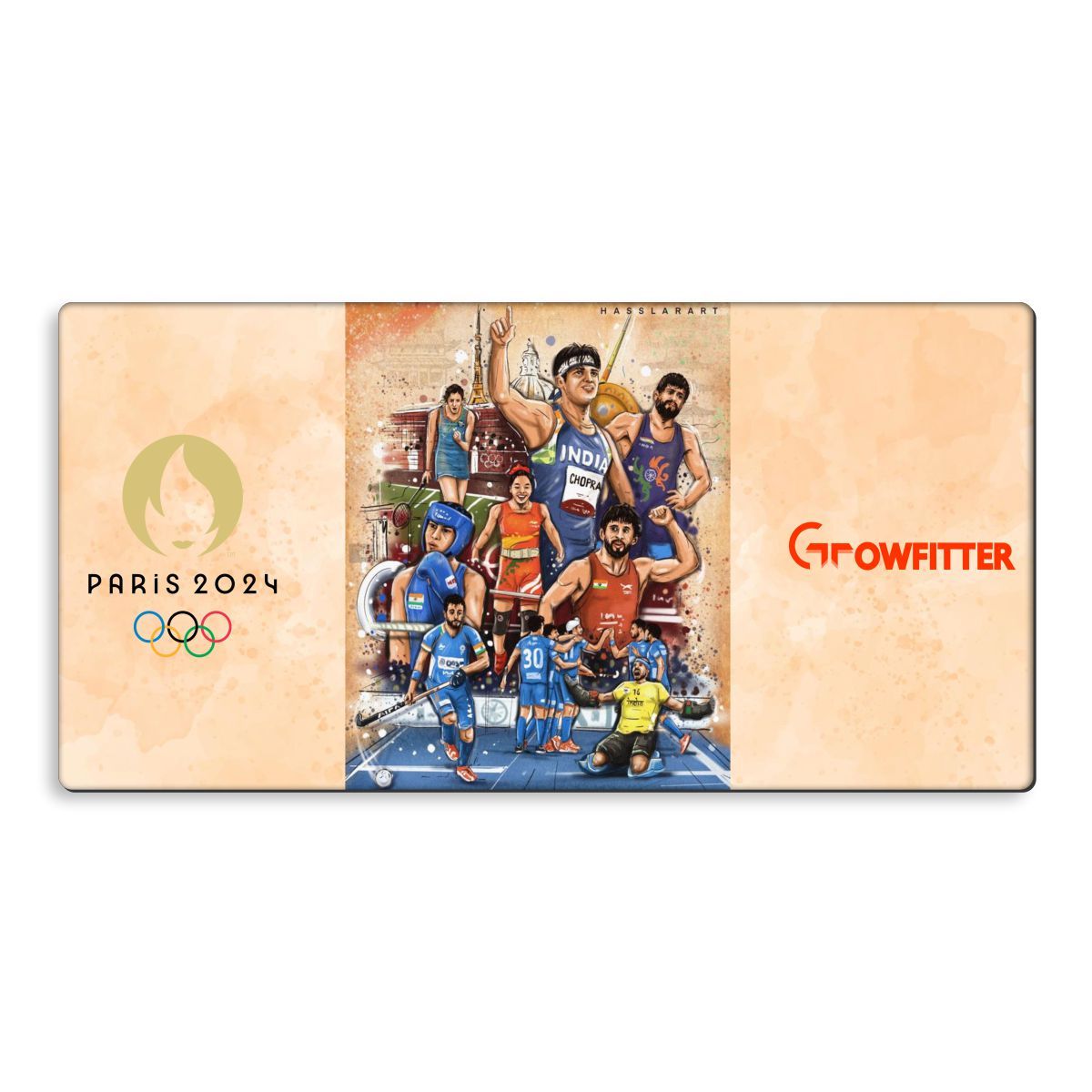 Growfitter Olympics Limited Edition Premium Tech Mat