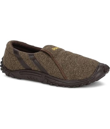 KHADIM - Green Men's Slip-on Shoes