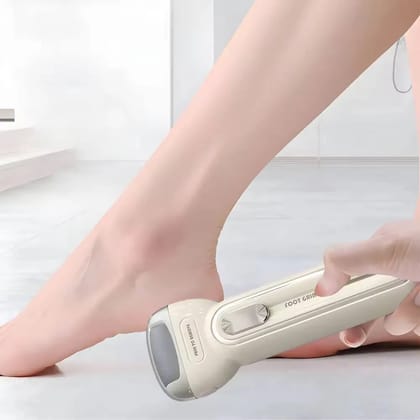 A18 Rechargeable Foot Callus Remover | Electric Pedicure Tool for Dead Skin, Cracked Heels & Hard Skin Removal | Portable Foot Care Device