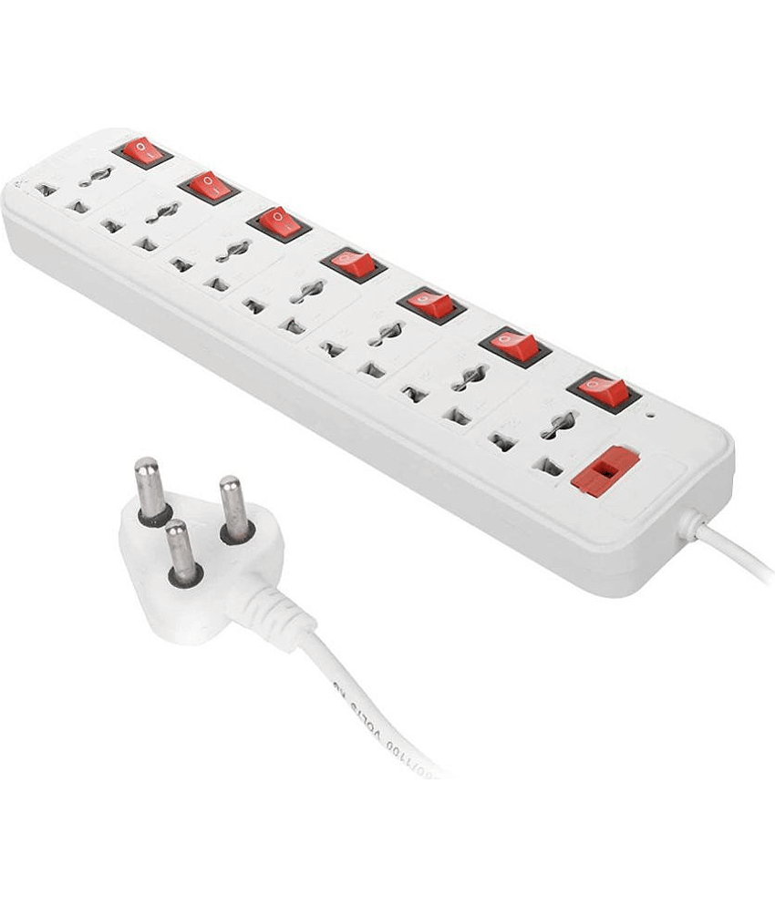 Leavess 7 Socket Extension Board