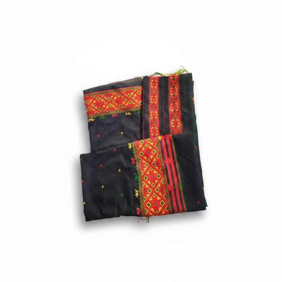 Traditional Embroidered Ethnic Saree