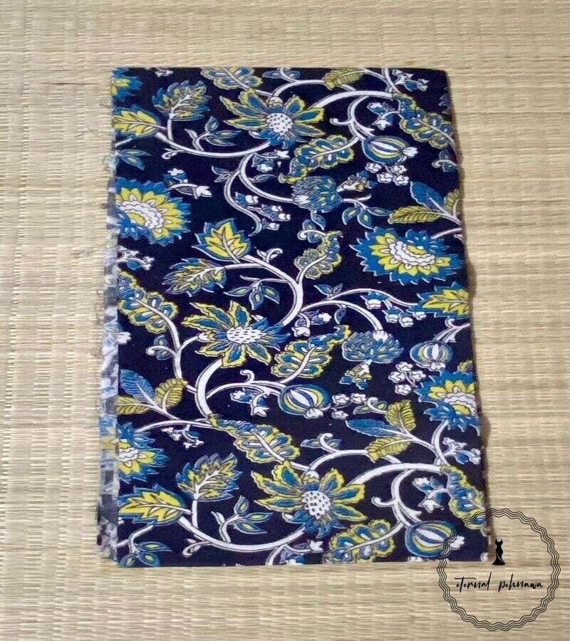 Handcrafted Kalamkari Cotton Blouse Piece