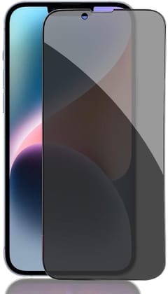 PLUGTECH Advanced Tempered Glass With Anti-Explosion 9H Hardness Edge-To-Edge Coverage Screen Guard for iPhone 13