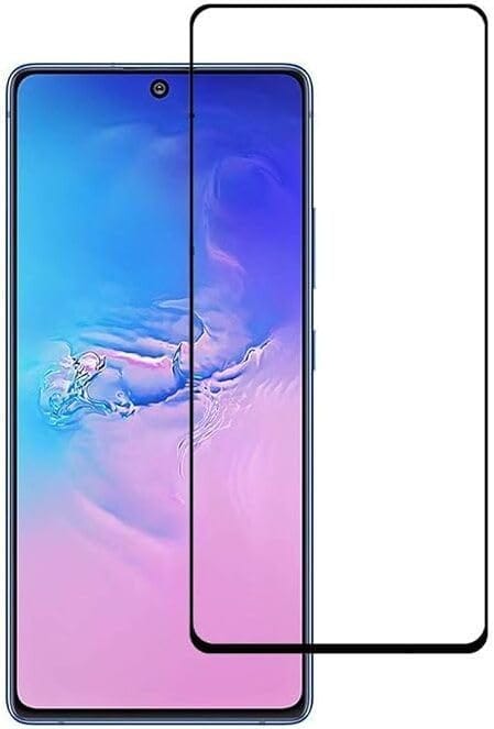 PLUGTECH Advanced Tempered Glass With Anti-Explosion 9H Hardness Edge-To-Edge Coverage Screen Guard for SAMSUNG NOTE10LITE