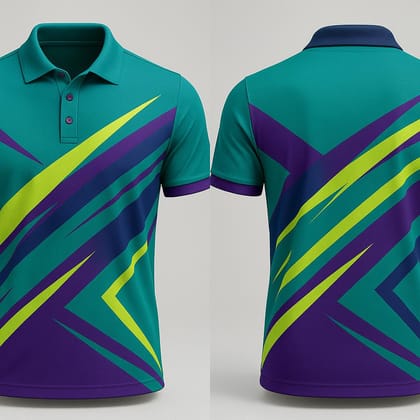 Tejaswini Creation Polo T-Shirt (1 unit) | Graphic Print Sporty Polo | Casual & Sports