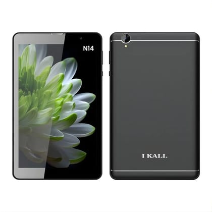 IKALL N14 Tablet (8-Inch HD Display, 4GB RAM, 32GB ROM, 2.4Ghz Octa Core & Android 12, 4G Calling, 5000mAh Battery, 8MP Rear and 5MP Front Camera, Wi-Fi+Voice Calling, Black)