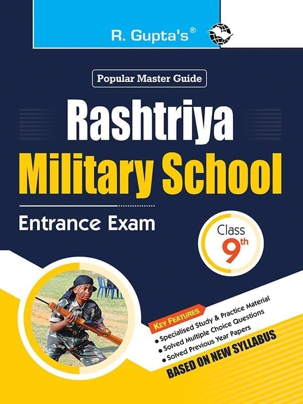 Rashtriya Military School (Class 9th) Entrance Exam Guide [Paperback] [Jun 01, 2025] RPH Editorial Board