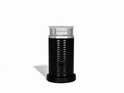 Nespresso Aeroccino 3 Milk Frother (Black) | Hot & Cold Foam| 120 ml Froth / 240 ml Milk Capacity |Silent & Fast Operation | Ideal for Cappuccino & Latte | 2 Years Warranty | Authorised Distributor Nespresso Aeroccino 3 Milk Frother (Black) | Hot & Cold 