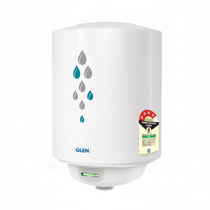 Water Heater 35 Litre 2000W 8 Bar Pressure Glasslined Element and Tank, Temperature control (7056)